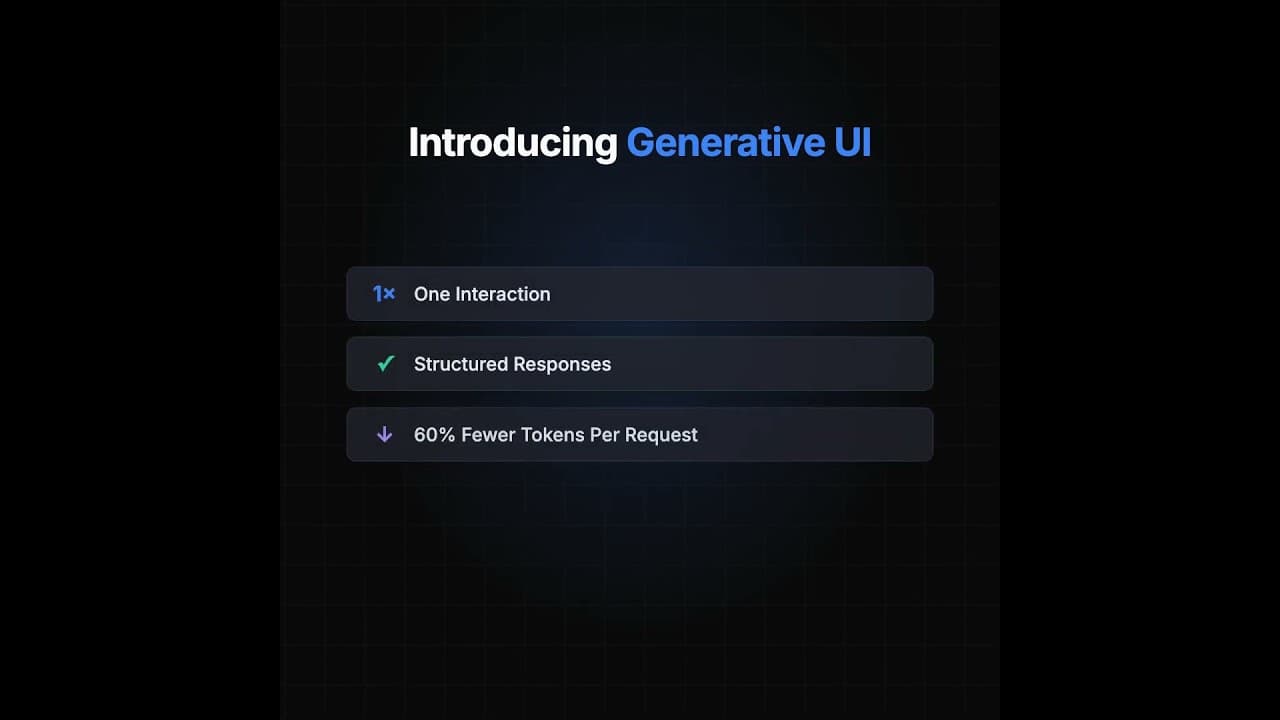 Generative UI for ITSM on Elementum