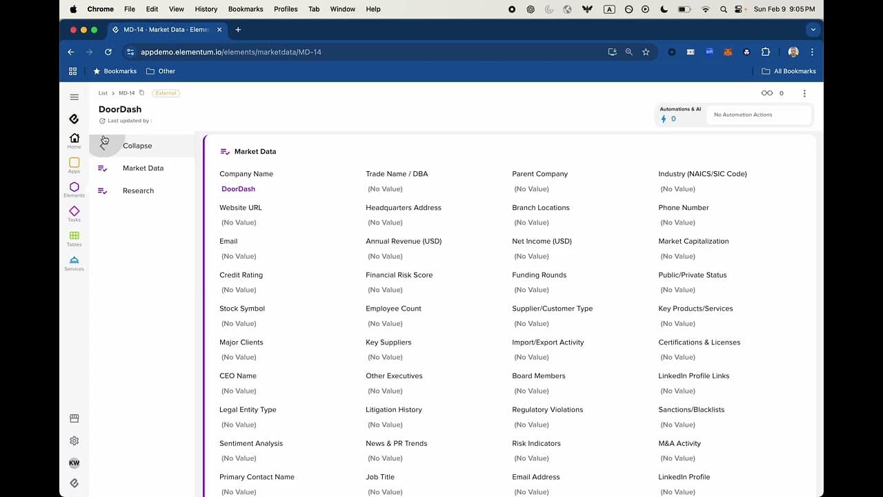 Deep Research and Master Data Management